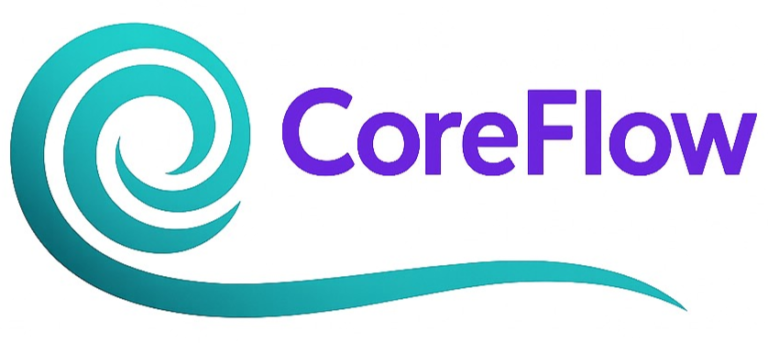 CoreFlow logo - purple